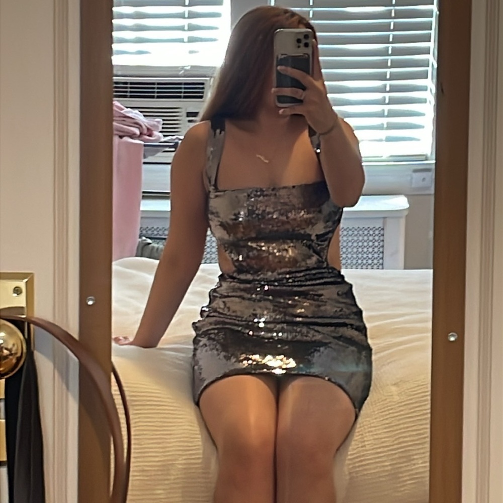 Meshki: Sequin Dress